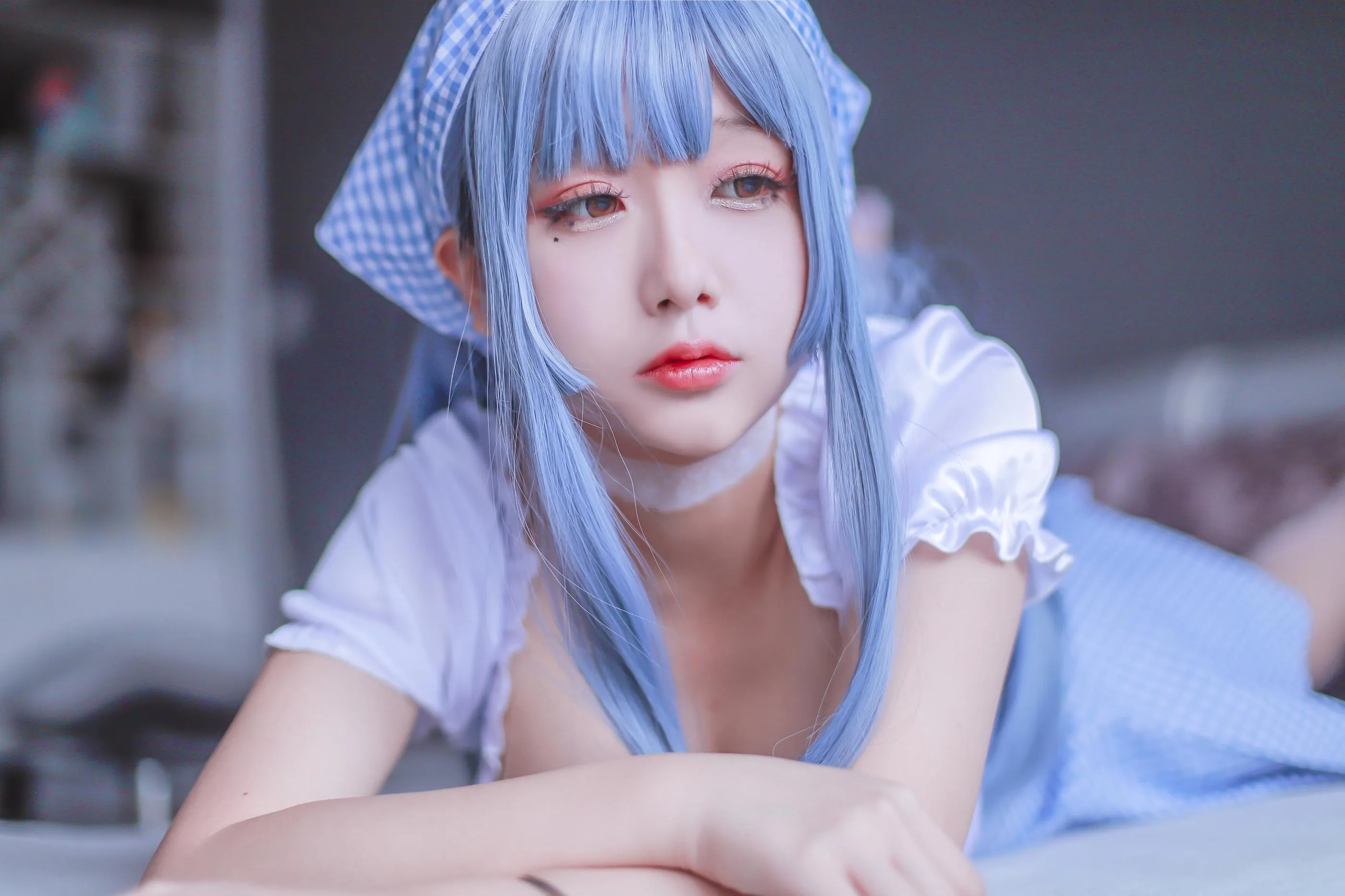 日奈娇 – NO.08 蓝色女仆 [46P]插图7